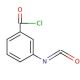 3-Isocyanatobenzoyl chloride (CAS 5180-79-0) - chemical structure image