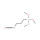3-Isocyanatopropyltrimethoxysilane (CAS 15396-00-6) - chemical structure image
