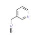3-Isocyanomethylpyridine (CAS 58644-55-6) - chemical structure image