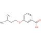 3-(Isopentyloxy)benzoic acid (CAS 128161-60-4) - chemical structure image