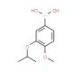 3-Isopropoxy-4-methoxyphenylboronic acid (CAS 516465-82-0) - chemical structure image