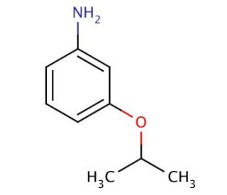 3-Isopropoxyaniline (CAS 41406-00-2) - chemical structure image
