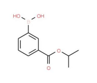 3-(Isopropoxycarbonyl)benzeneboronic acid (CAS 342002-80-6) - chemical structure image