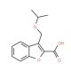3-(isopropoxymethyl)-1-benzofuran-2-carboxylic acid - chemical structure image