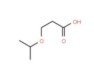 3-isopropoxypropanoic acid (CAS 41255-85-0) - chemical structure image