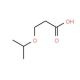 3-isopropoxypropanoic acid (CAS 41255-85-0) - chemical structure image