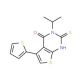 3-isopropyl-2-mercapto-5-thien-2-ylthieno[2,3-d]pyrimidin-4(3H)-one - chemical structure image