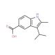 3-Isopropyl-2-methyl-1H-indole-5-carboxylic acid - chemical structure image