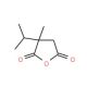 3-isopropyl-3-methyldihydrofuran-2,5-dione - chemical structure image