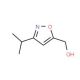 (3-Isopropyl-isoxazol-5-yl)-methanol (CAS 14633-17-1) - chemical structure image
