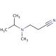 3-[isopropyl(methyl)amino]propanenitrile - chemical structure image