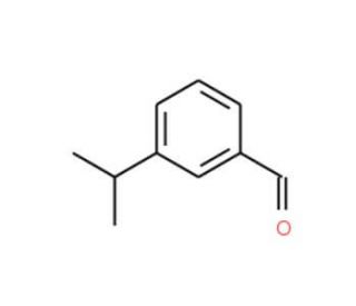 3-Isopropylbenzaldehyde (CAS 34246-57-6) - chemical structure image