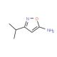 3-isopropylisoxazol-5-amine (CAS 88786-11-2) - chemical structure image