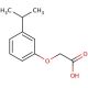 (3-isopropylphenoxy)acetic acid - chemical structure image