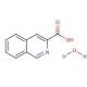 3-Isoquinolinecarboxylic acid hydrate (CAS 207399-25-5) - chemical structure image