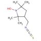 3-(Isothiocyanatomethyl)-2,2,5,5-tetramethyl-1-pyrrolidinyloxy (CAS 78140-52-0) - chemical structure image