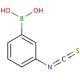 3-Isothiocyanophenylboronic acid - chemical structure image