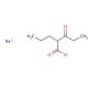 3-Keto Valproic Acid Sodium Salt (CAS 1184991-15-8) - chemical structure image