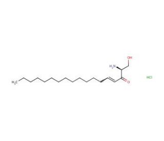 3-Ketosphingosine trifluoroacetate salt (CAS 19767-16-9) - chemical structure image