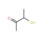 3-Mercapto-2-butanone (CAS 40789-98-8) - chemical structure image