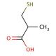 3-Mercapto-2-Methylpropanoic Acid (CAS 26473-47-2) - chemical structure image