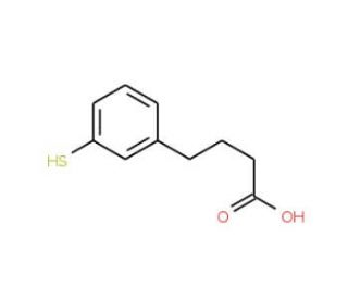 3-Mercaptophenylbutyric Acid (CAS 359436-80-9) - chemical structure image