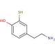 3-Mercaptotyramine, Hydrochloride (CAS 37736-93-9) - chemical structure image