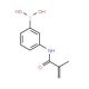 3-Methacrylamidophenylboronic acid (CAS 48150-45-4) - chemical structure image