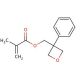3-Methacryloyloxymethyl-3-phenyloxetane (CAS 1076198-41-8) - chemical structure image