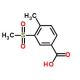 3-methanesulfonyl-4-methylbenzoic acid (CAS 51522-22-6) - chemical structure image