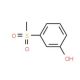 3-methanesulfonylphenol - chemical structure image