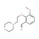 3-Methoxy-2-(2-morpholin-4-yl-ethoxy)-benzaldehyde (CAS 883546-13-2) - chemical structure image