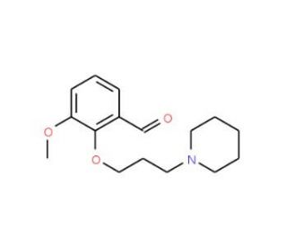 3-Methoxy-2-(3-piperidin-1-yl-propoxy)-benzaldehyde - chemical structure image