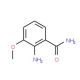3-Methoxy-2-aminobenzamide (CAS 106782-78-9) - chemical structure image