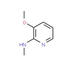 3-Methoxy-2-(methylamino)pyridine - chemical structure image