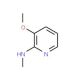 3-Methoxy-2-(methylamino)pyridine - chemical structure image