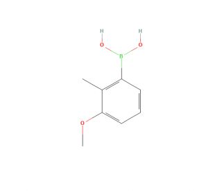 3-Methoxy-2-methylbenzeneboronic acid (CAS 1313617-76-3) - chemical structure image