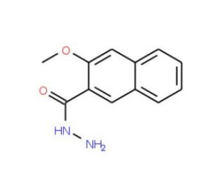 3-methoxy-2-naphthohydrazide - chemical structure image