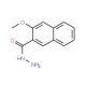 3-methoxy-2-naphthohydrazide - chemical structure image