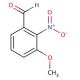 3-Methoxy-2-nitrobenzaldehyde (CAS 53055-05-3) - chemical structure image