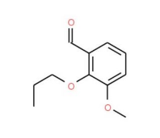 3-Methoxy-2-propoxy-benzaldehyde - chemical structure image