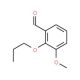 3-Methoxy-2-propoxy-benzaldehyde - chemical structure image