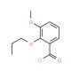 3-methoxy-2-propoxybenzoyl chloride - chemical structure image