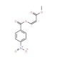 3-Methoxy-3-oxo-1-propenyl4-nitrobenzenecarboxylate - chemical structure image