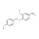 3-Methoxy-4-[(4-methoxybenzyl)oxy]-benzenecarbaldehyde (CAS 129047-38-7) - chemical structure image