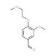 3-Methoxy-4-(2-methoxy-ethoxy)-benzaldehyde - chemical structure image