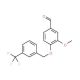 3-Methoxy-4-{[3-(trifluoromethyl)benzyl]oxy}benzenecarbaldehyde (CAS 380427-19-0) - chemical structure image