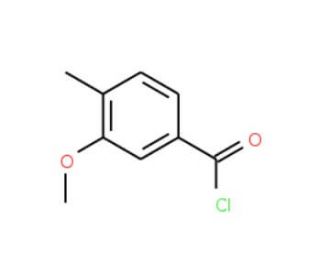 3-Methoxy-4-methyl-benzoyl chloride - chemical structure image