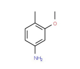 3-Methoxy-4-methylaniline (CAS 16452-01-0) - chemical structure image