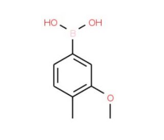 3-Methoxy-4-methylbenzeneboronic acid (CAS 917757-15-4) - chemical structure image